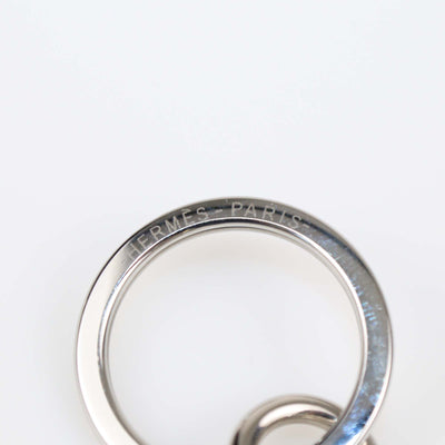 Hermes Multicolor Lacquered Metal Cadenas Quizz Rainbow Key Ring