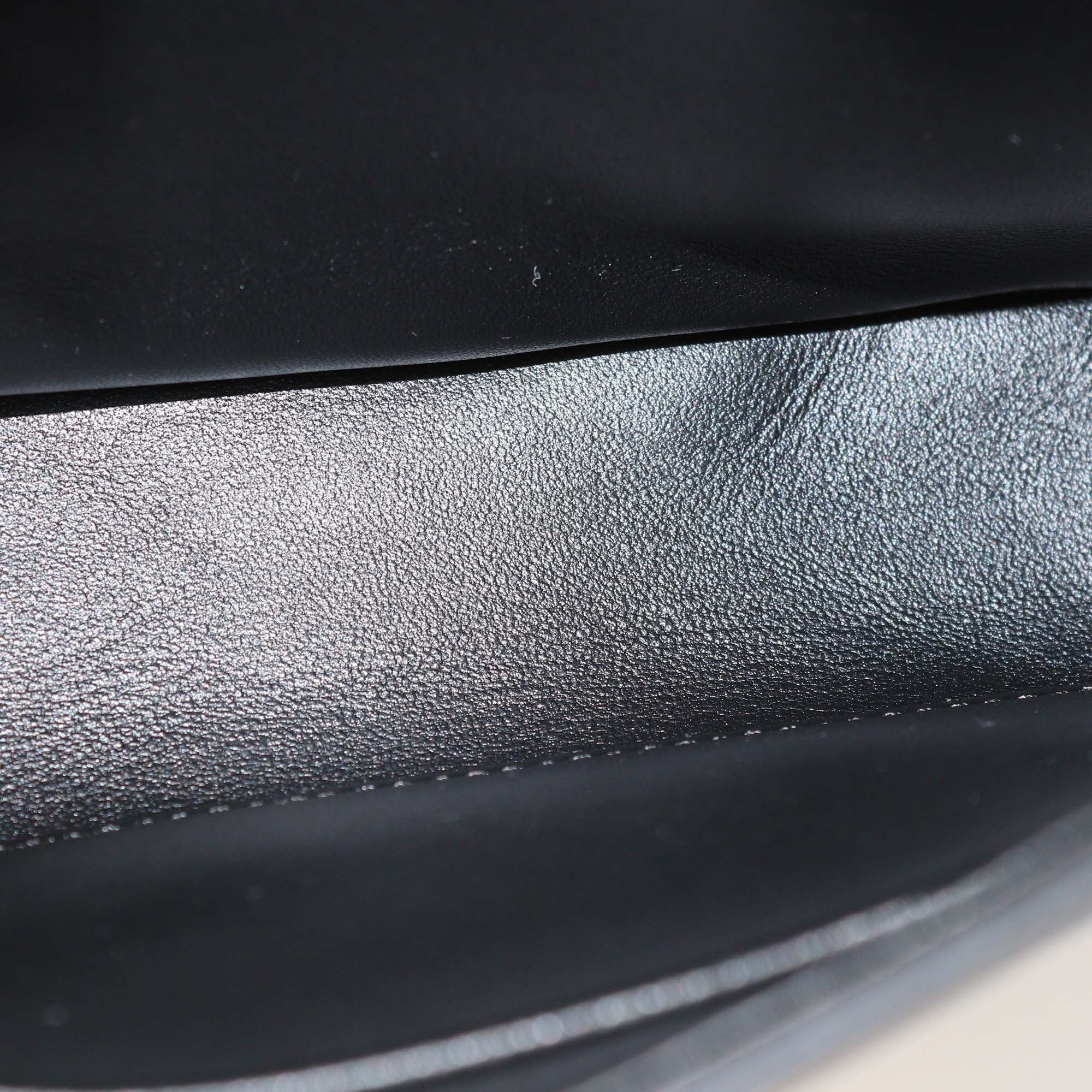 Celine Black Leather Teen Nino Top Handle Bag