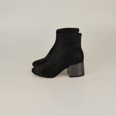 Maison Martin Margiela Black Block Heel Tabi Boots Womens Maison Martin Margiela 