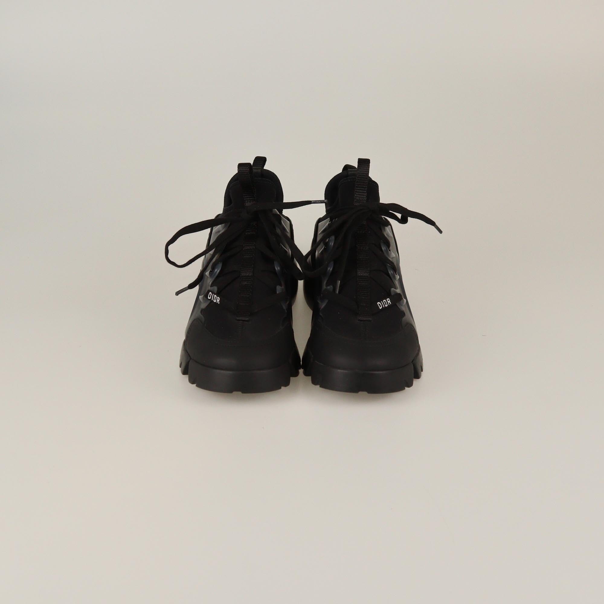 Christian Dior Black D Connect Sneakers Womens Christian Dior 