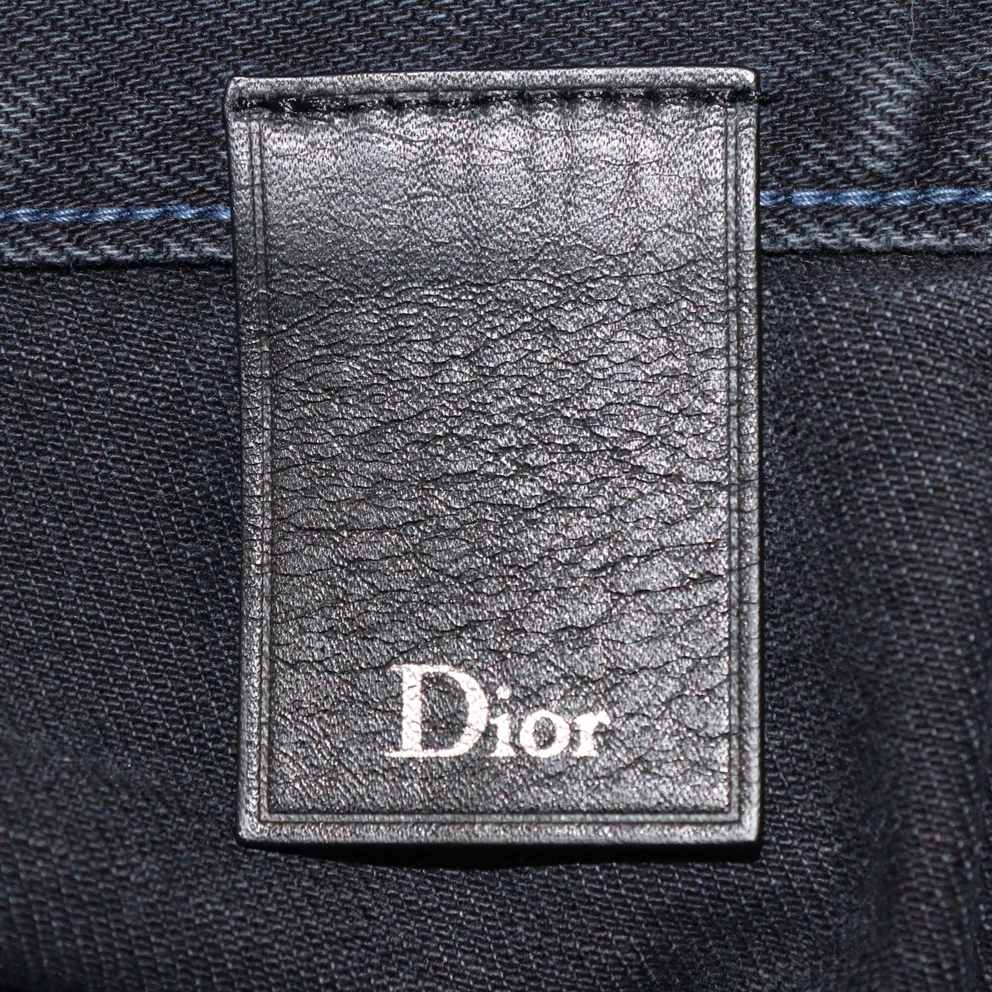 Dior Homme Black Washed Denim Straight Pants Mens Dior Homme 