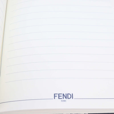 Fendi Midnight Blue and Silver Geometric Notebooks