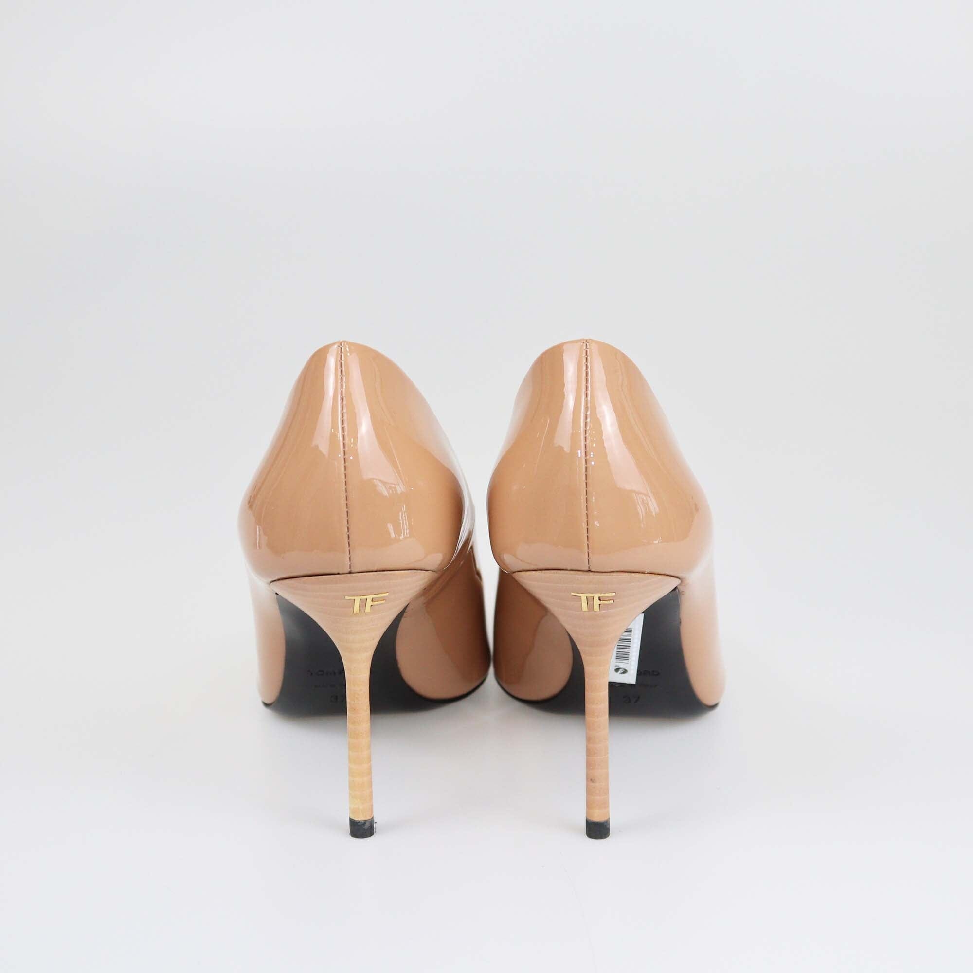 Tom Ford Beige Pointed Toe Pumps Womens Tom Ford 