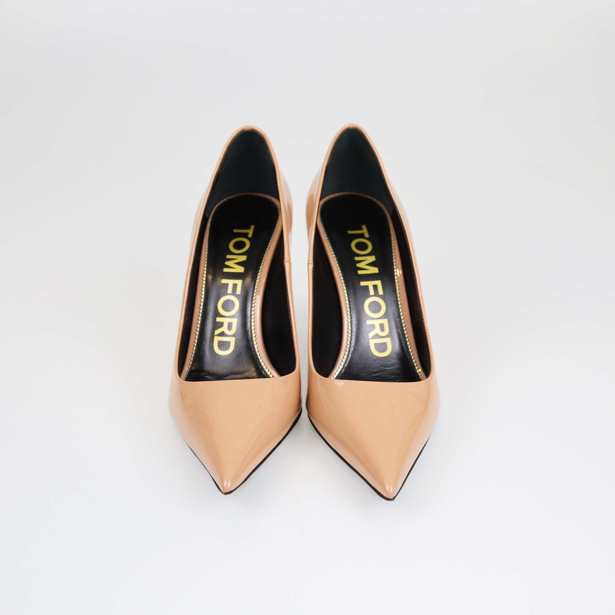 Tom Ford Beige Pointed Toe Pumps Womens Tom Ford 