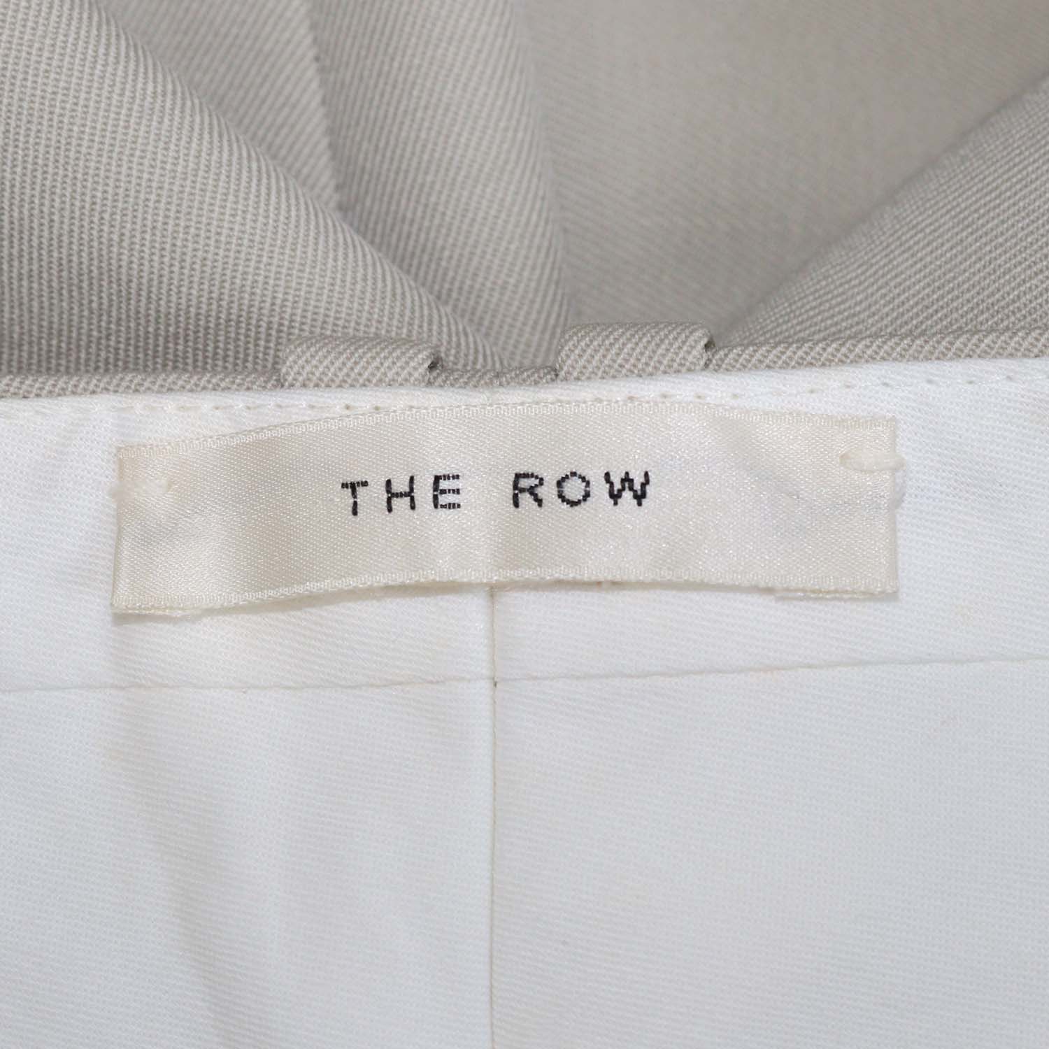 The Row Beige Wool Bremy Trousers
