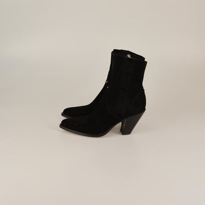 Golden Goose Black Pointed Toe Debie Boots Womens Golden Goose 