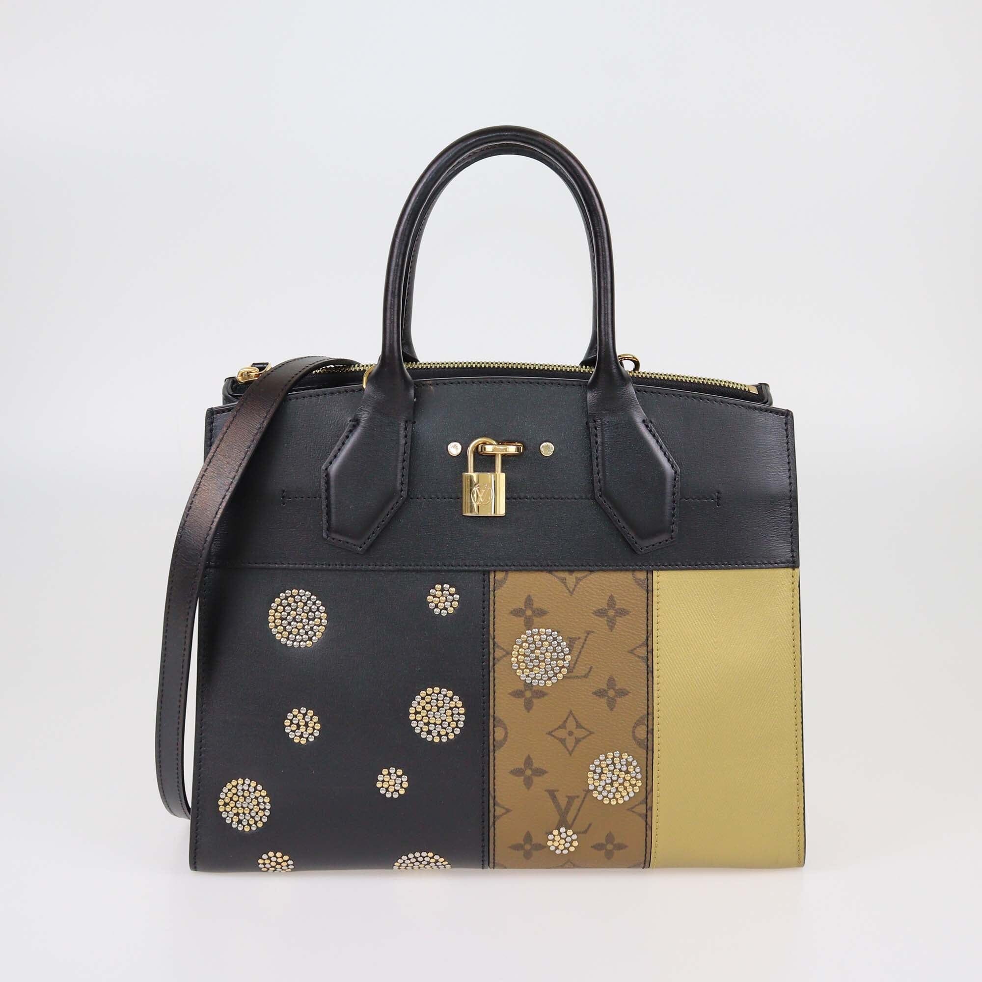 Louis Vuitton Multicolor Monogram Reverse Canvas Limited Edition Night Light Steamer MM Bag Womens Louis Vuitton 
