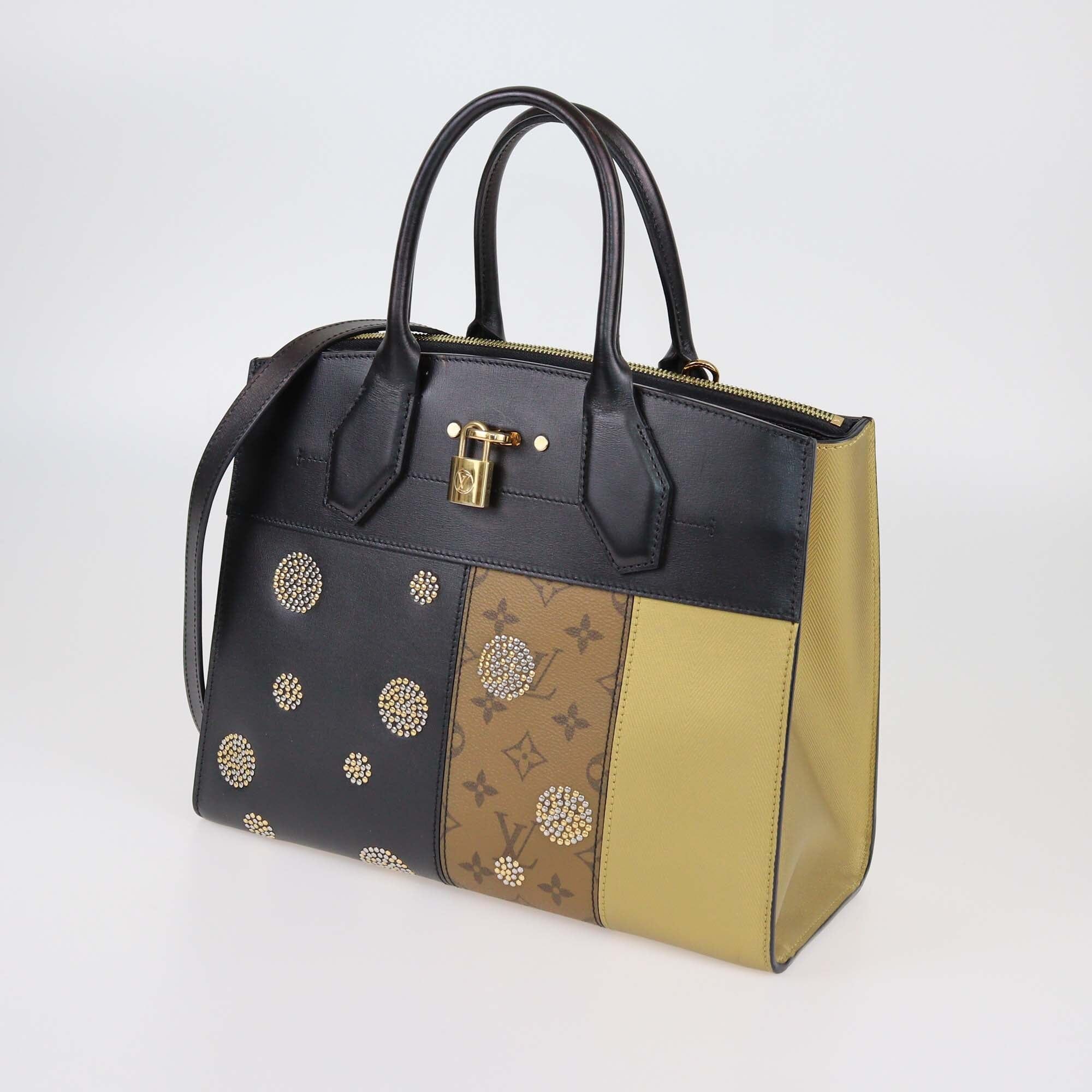 Louis Vuitton Multicolor Monogram Reverse Canvas Limited Edition Night Light Steamer MM Bag Womens Louis Vuitton 