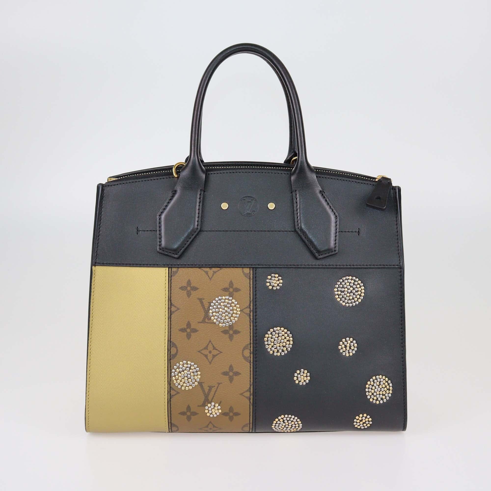 Louis Vuitton Multicolor Monogram Reverse Canvas Limited Edition Night Light Steamer MM Bag Womens Louis Vuitton 