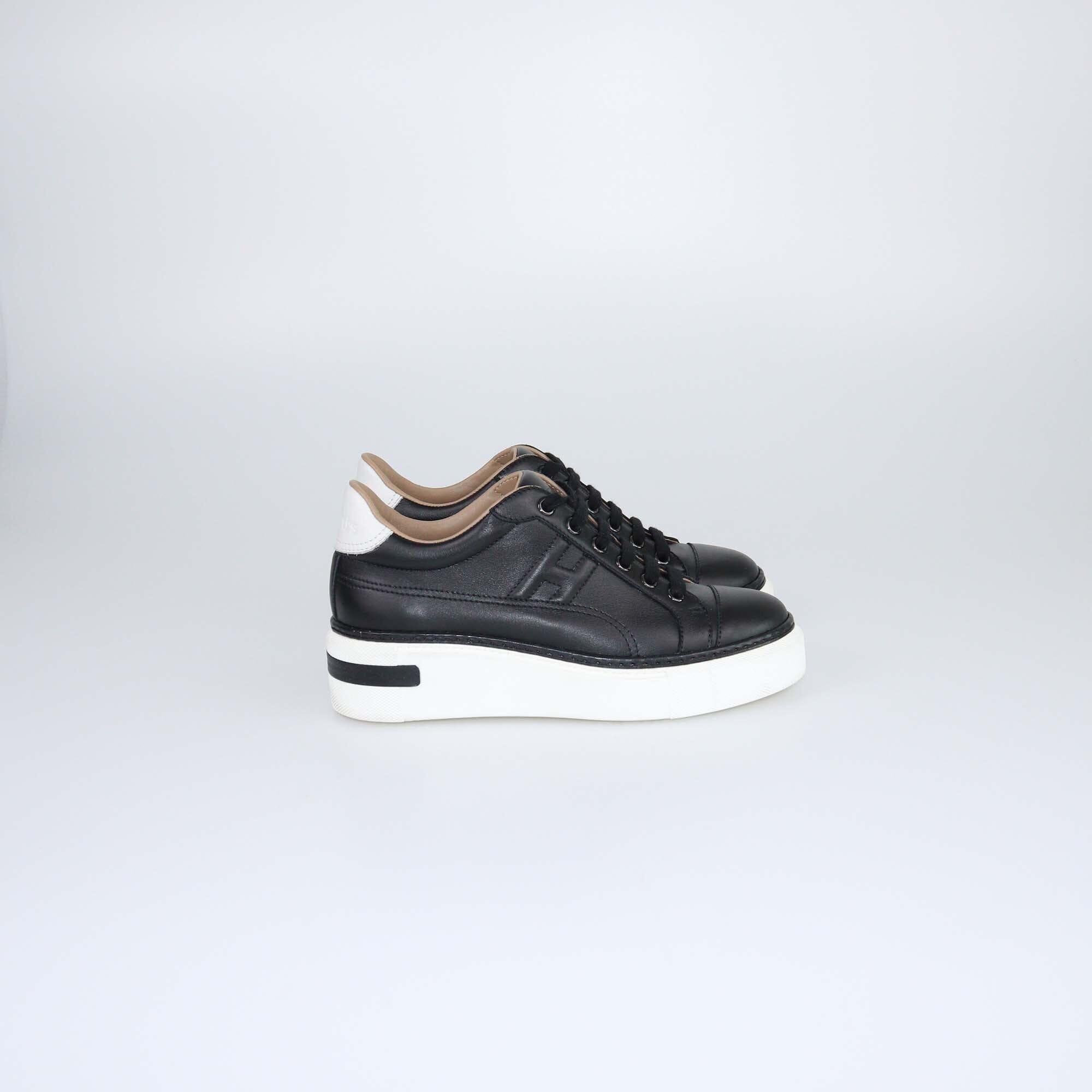 Hermes Black Voltage Sneakers Womens Hermes 