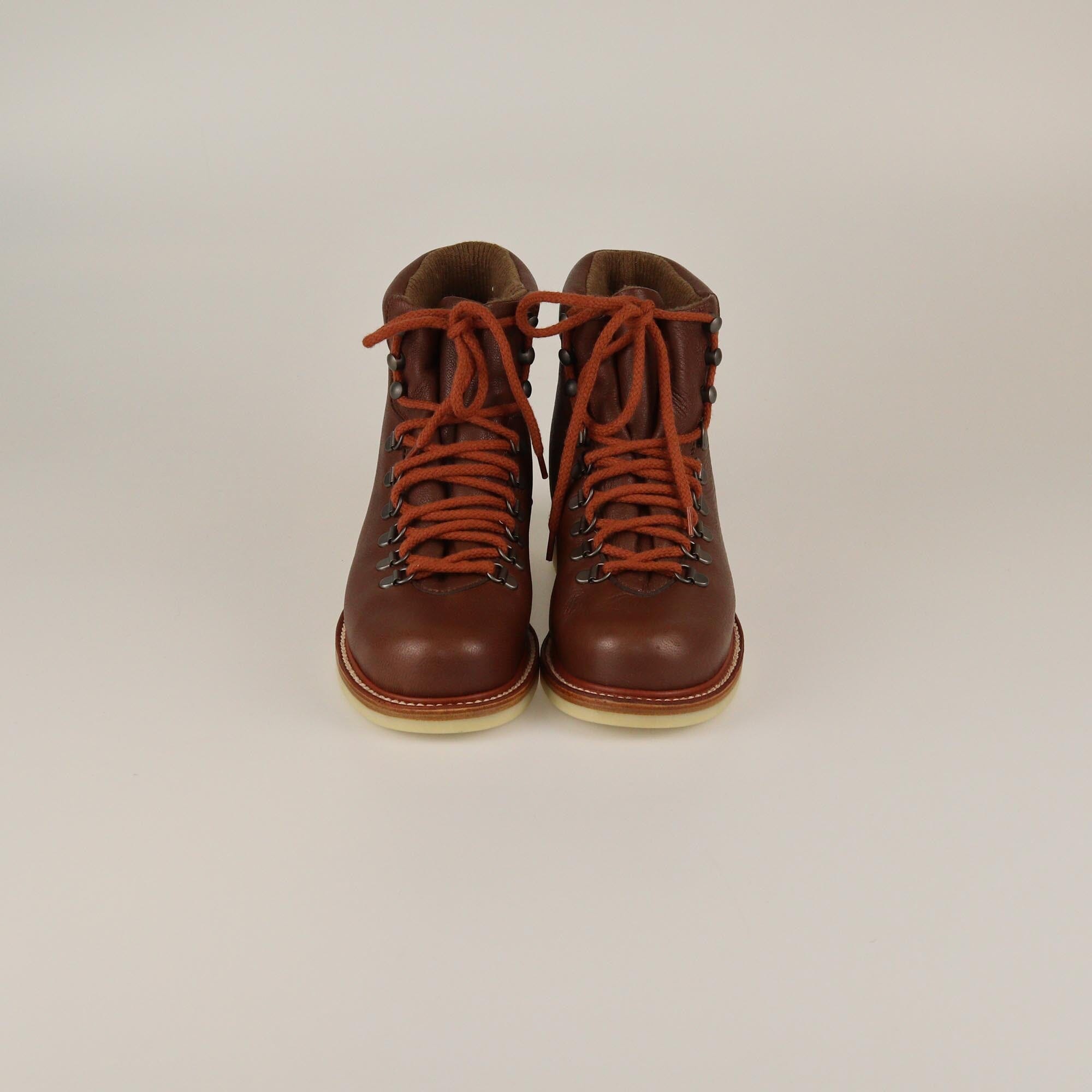 Loro Piana Brown Fur Lining Hinking Boots Womens Loro Piana 