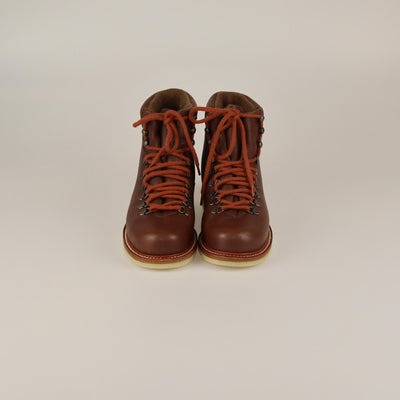 Loro Piana Brown Fur Lining Hinking Boots Womens Loro Piana 