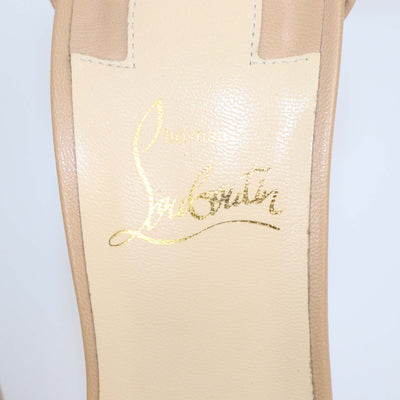 Christian Louboutin Beige Leather Runana Sandals