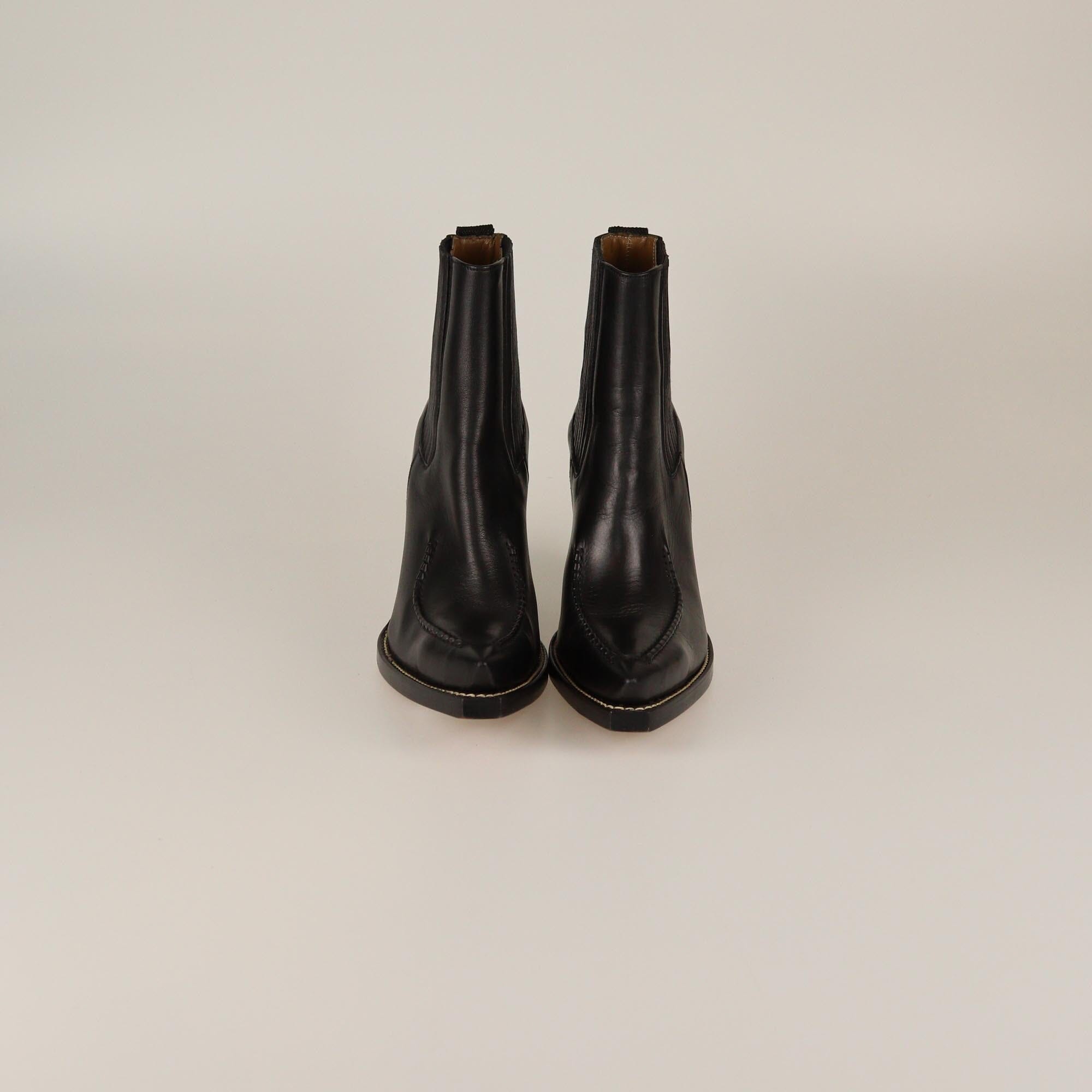 Celine Black Cruiser Boots Womens Celine 