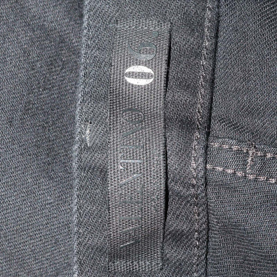 Valentino Black Denim Rockstud Straight Leg Pants