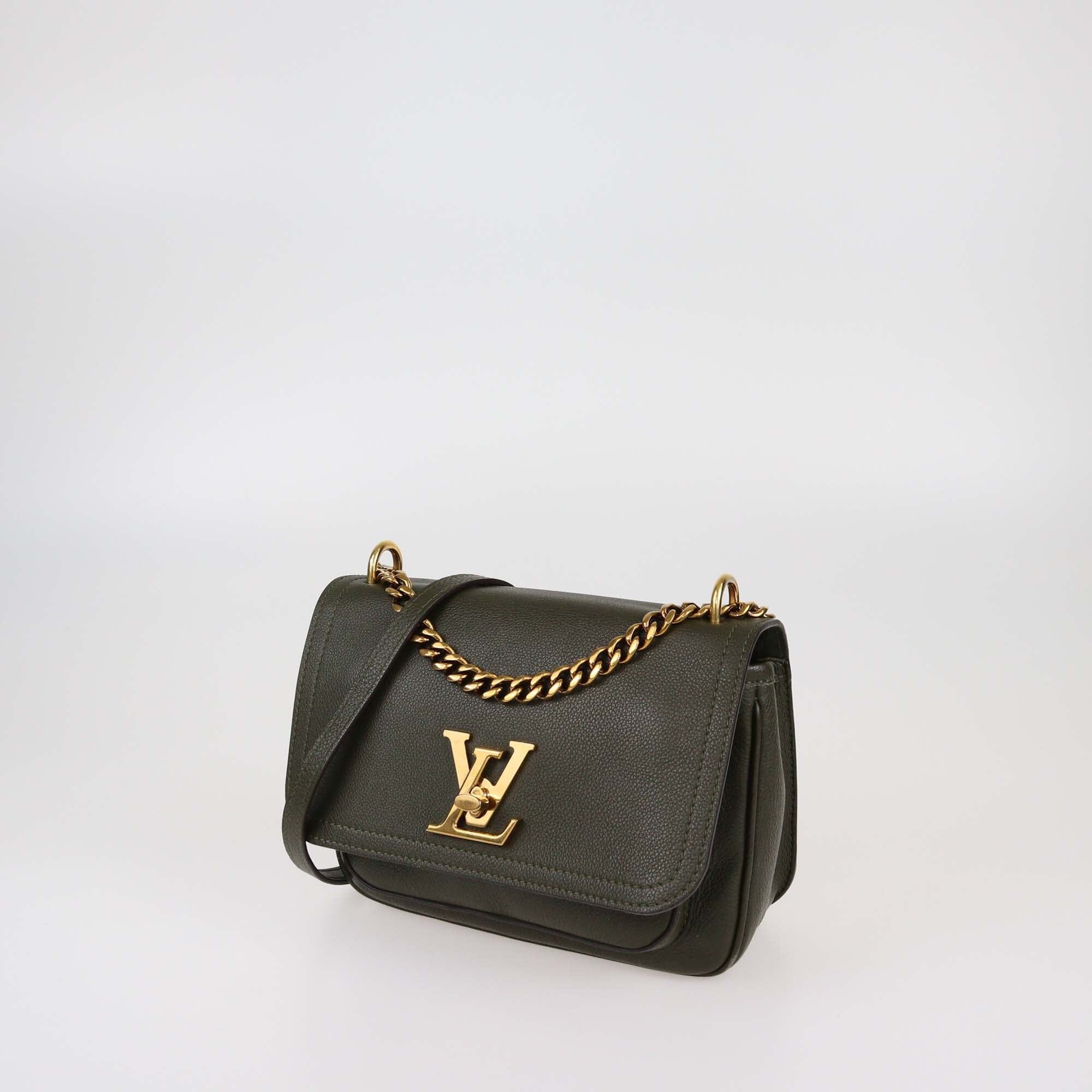 Louis Vuitton Khaki Lockme Chain Bag Womens Louis Vuitton 