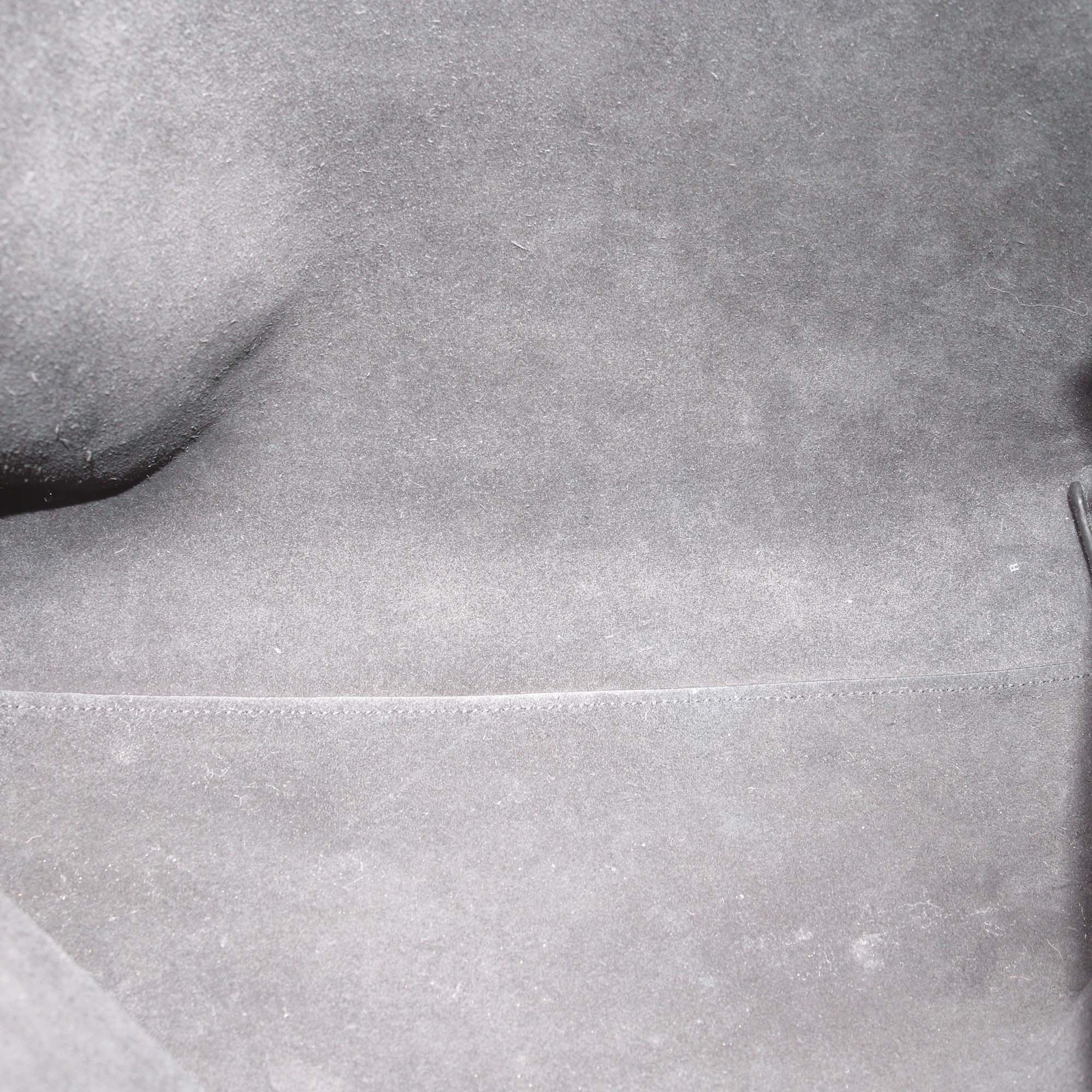 Saint Laurent Black Leather E/W Shopping Tote