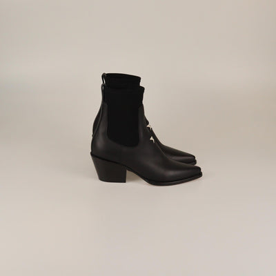 Christian Dior Black L.A Ankle Boots Womens Christian Dior 