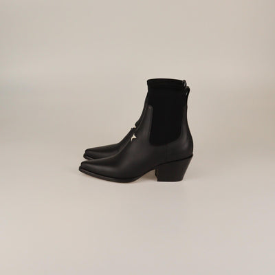 Christian Dior Black L.A Ankle Boots Womens Christian Dior 
