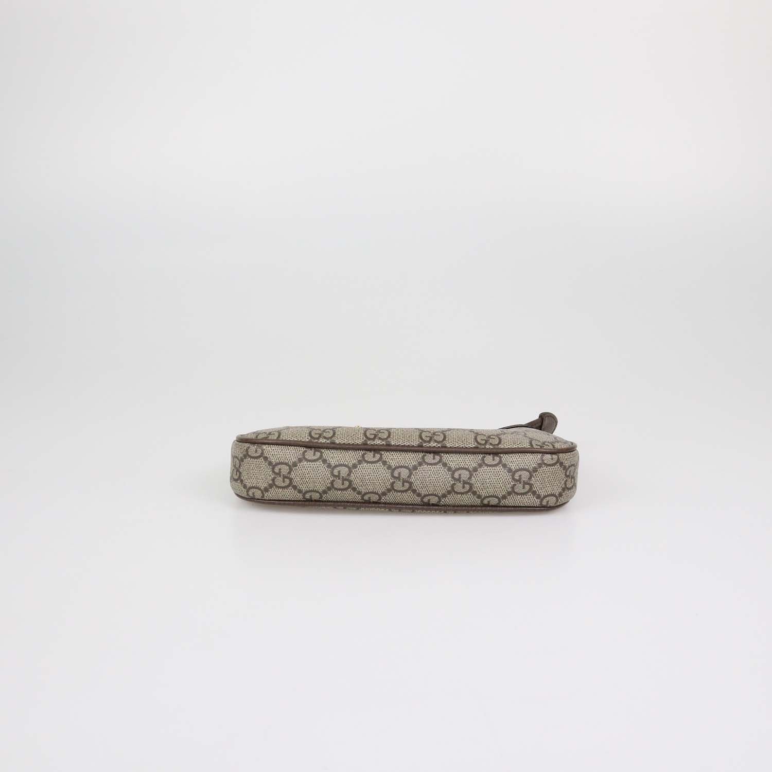 Gucci Beige/Ebony GG Supreme Canvas Mini Ophidia Bag