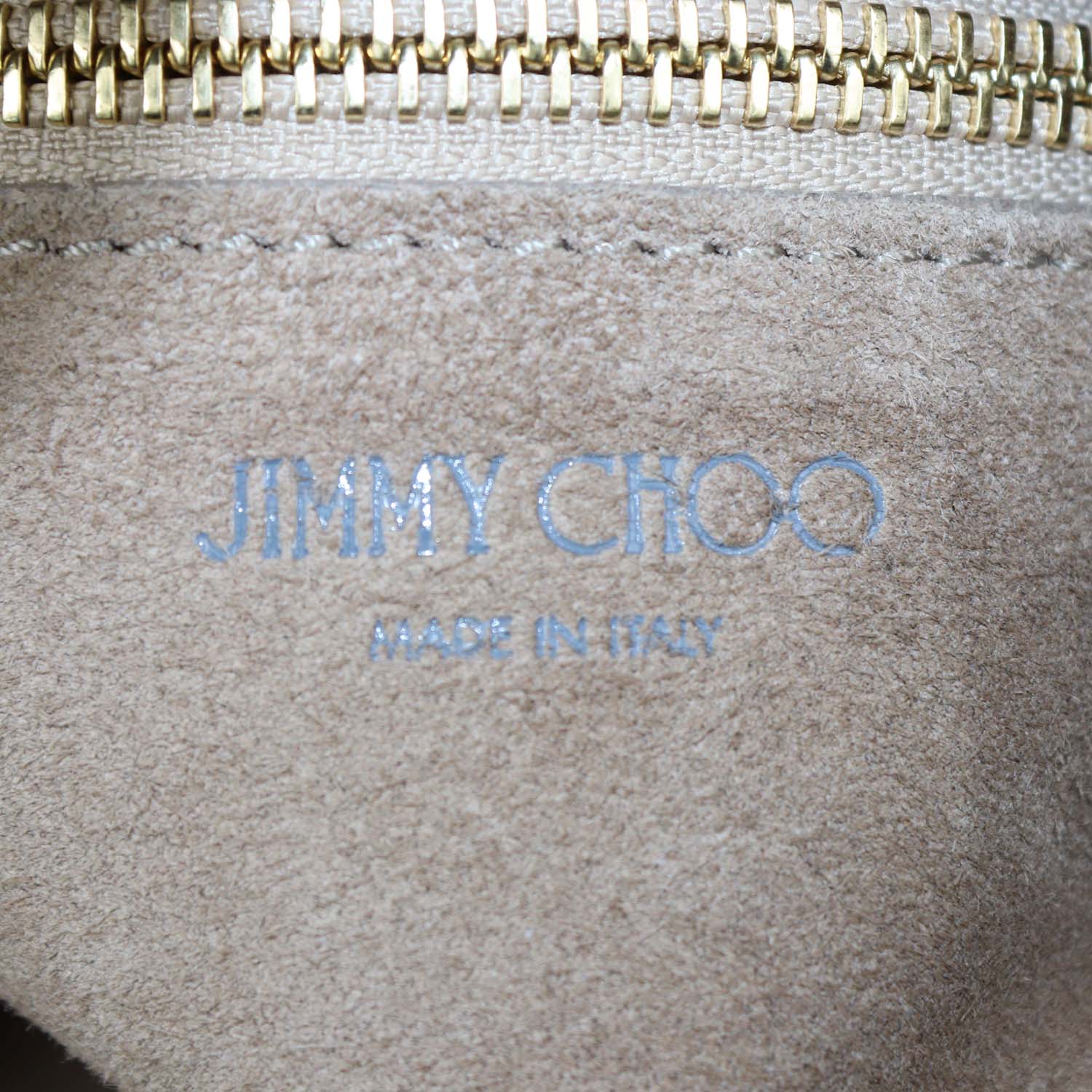 Jimmy Choo Beige Leather Stevie Hobo