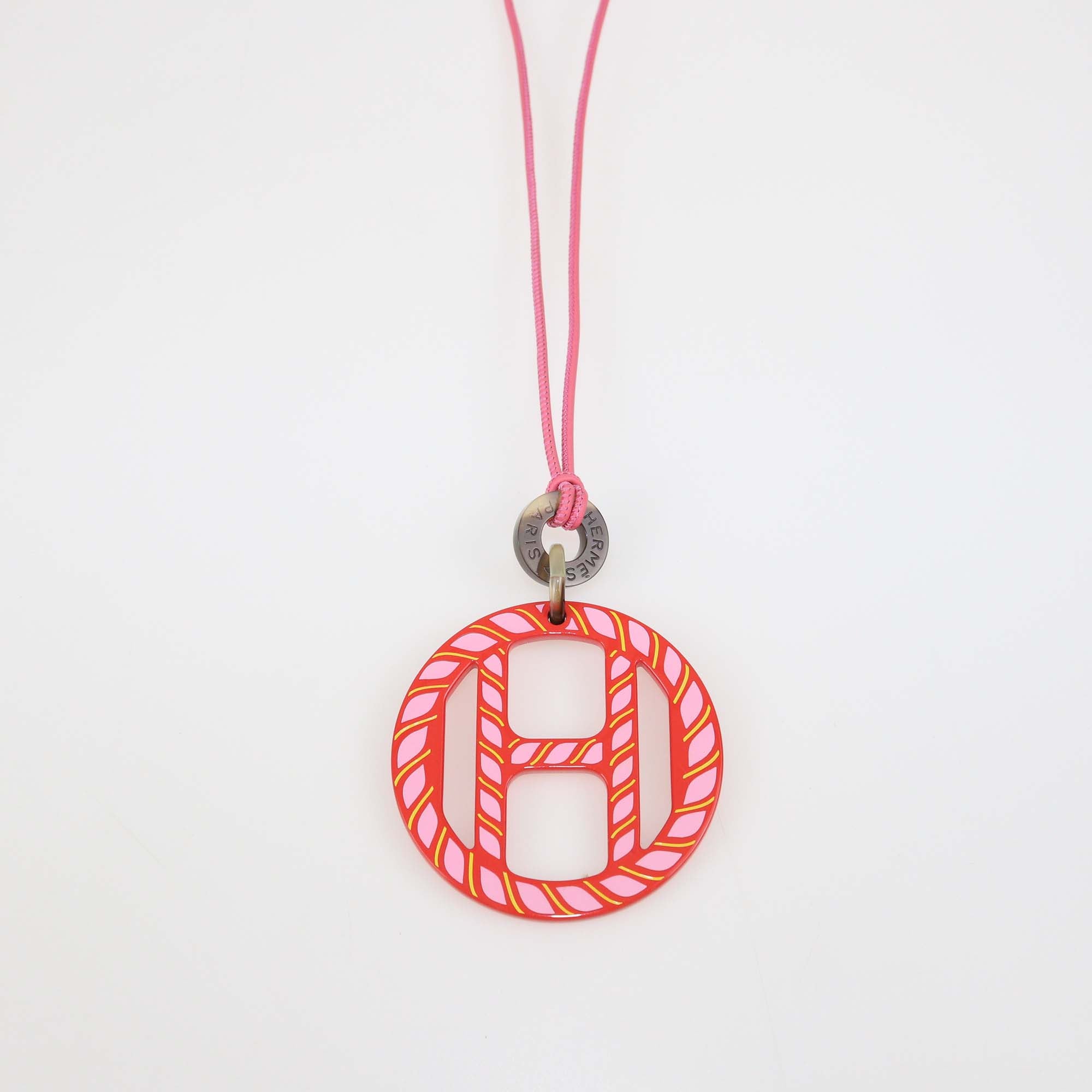 Herme Tropique H Equipe Nautique Pendant Necklace
