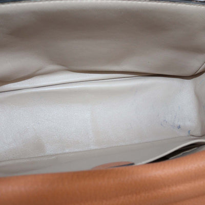 Chloe Peach Leather Medium Elsie Shoulder Bag