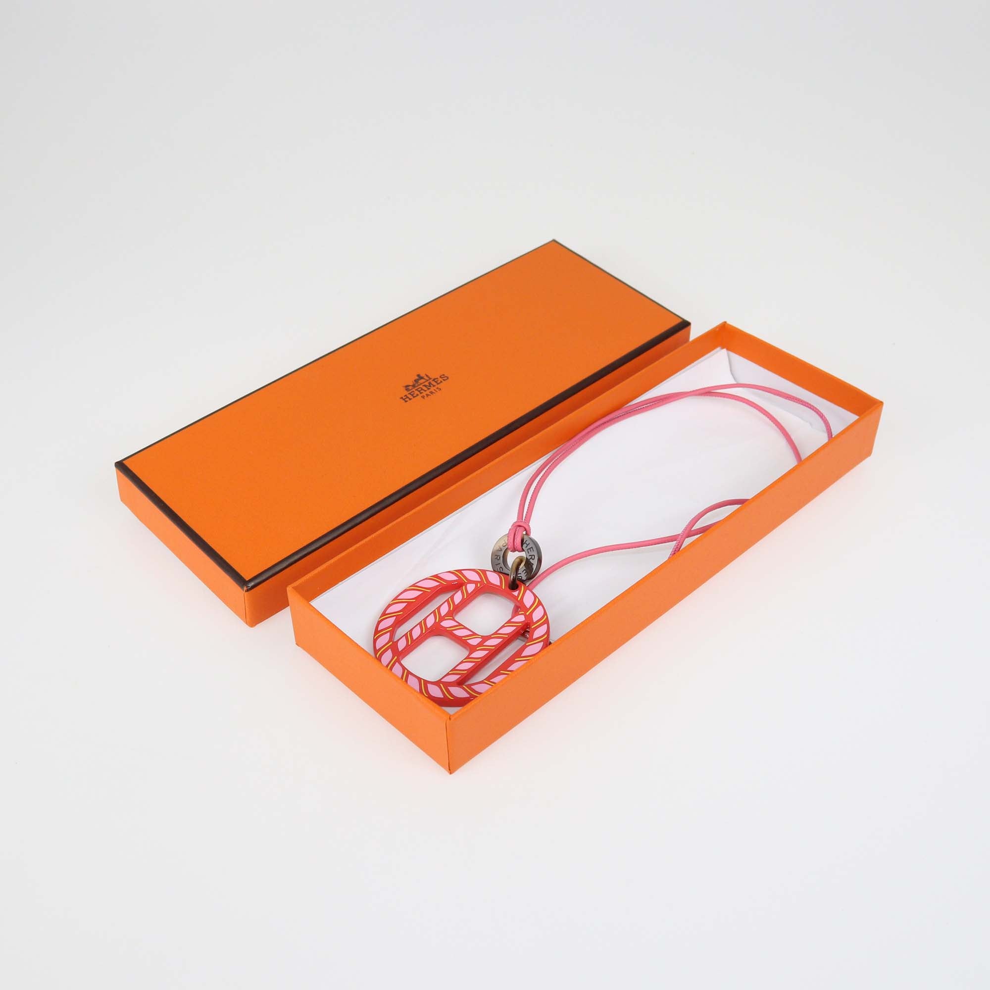 Herme Tropique H Equipe Nautique Pendant Necklace