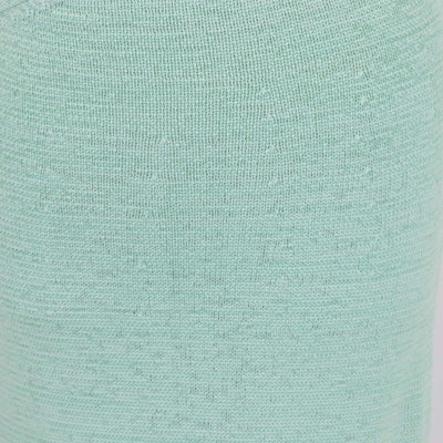 Cult Gaia Green Blend Cotton Knitted Chaya Cutout Detail Top & Skirt Set