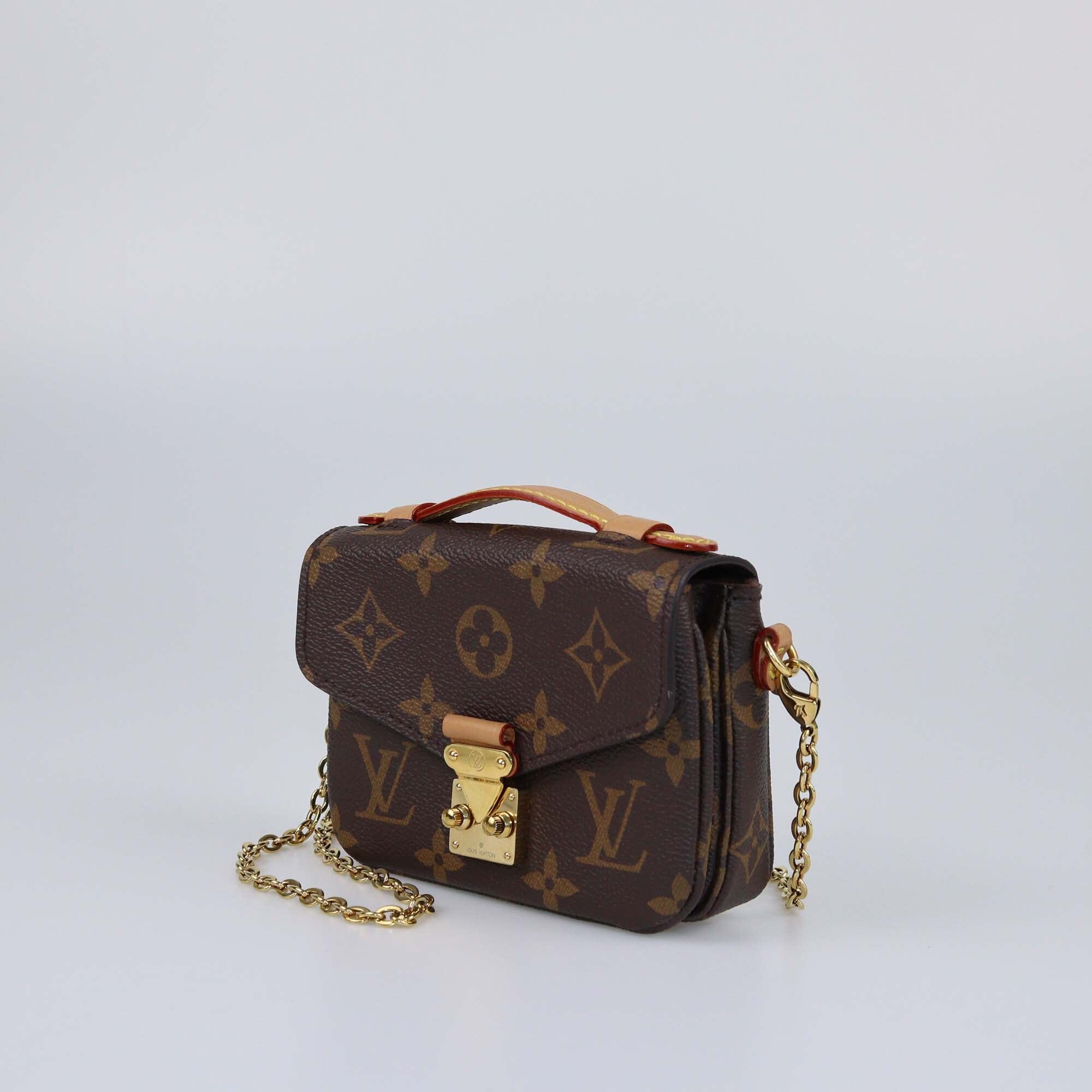 Louis Vuitton Monogram Micro Metis Womens Louis Vuitton 