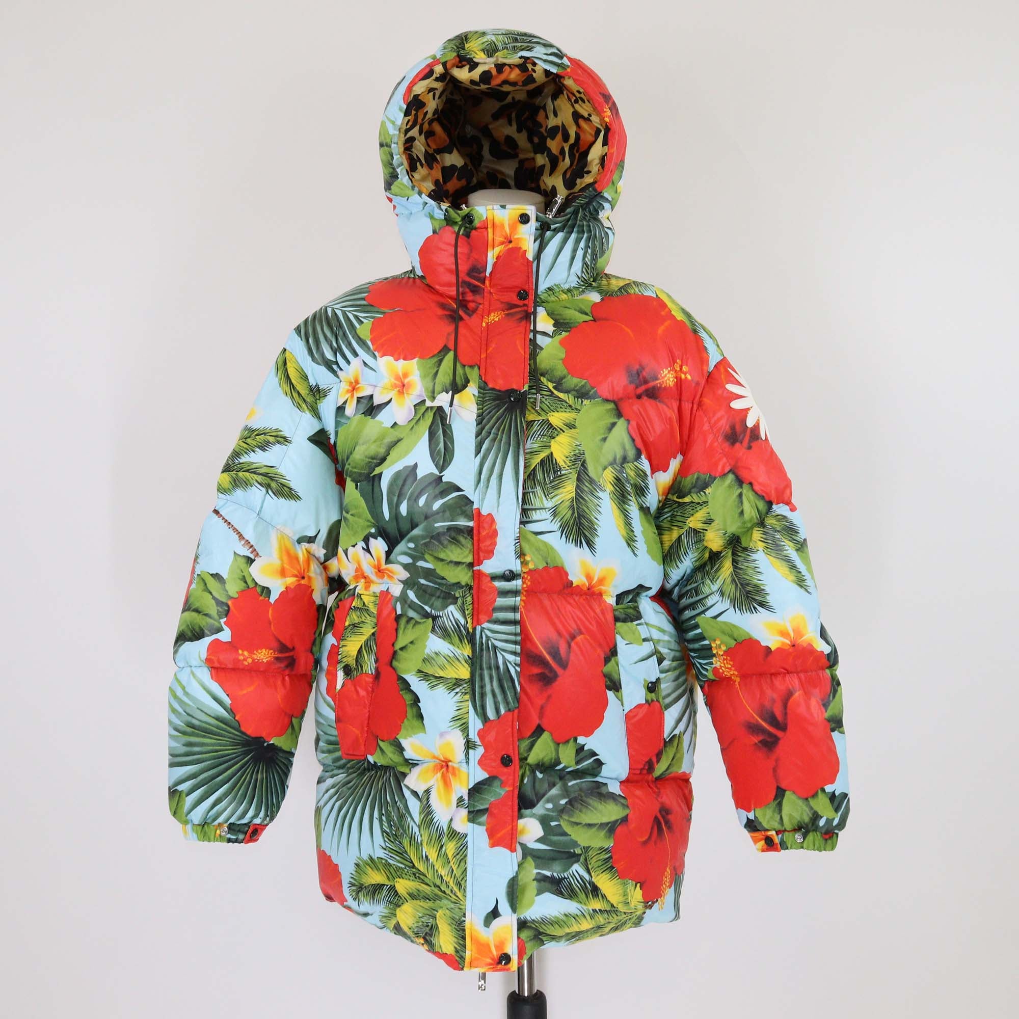 Moncler Richard Quinn Multicolor Mary Floral Puffer Jacket