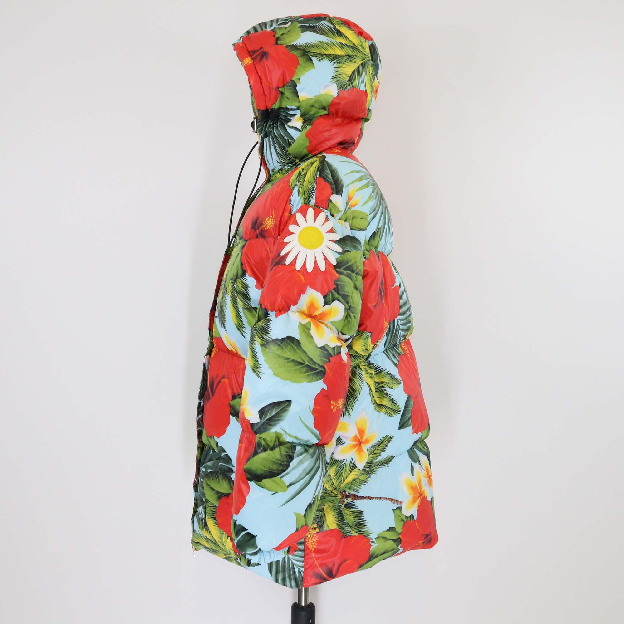 Moncler Richard Quinn Multicolor Mary Floral Puffer Jacket