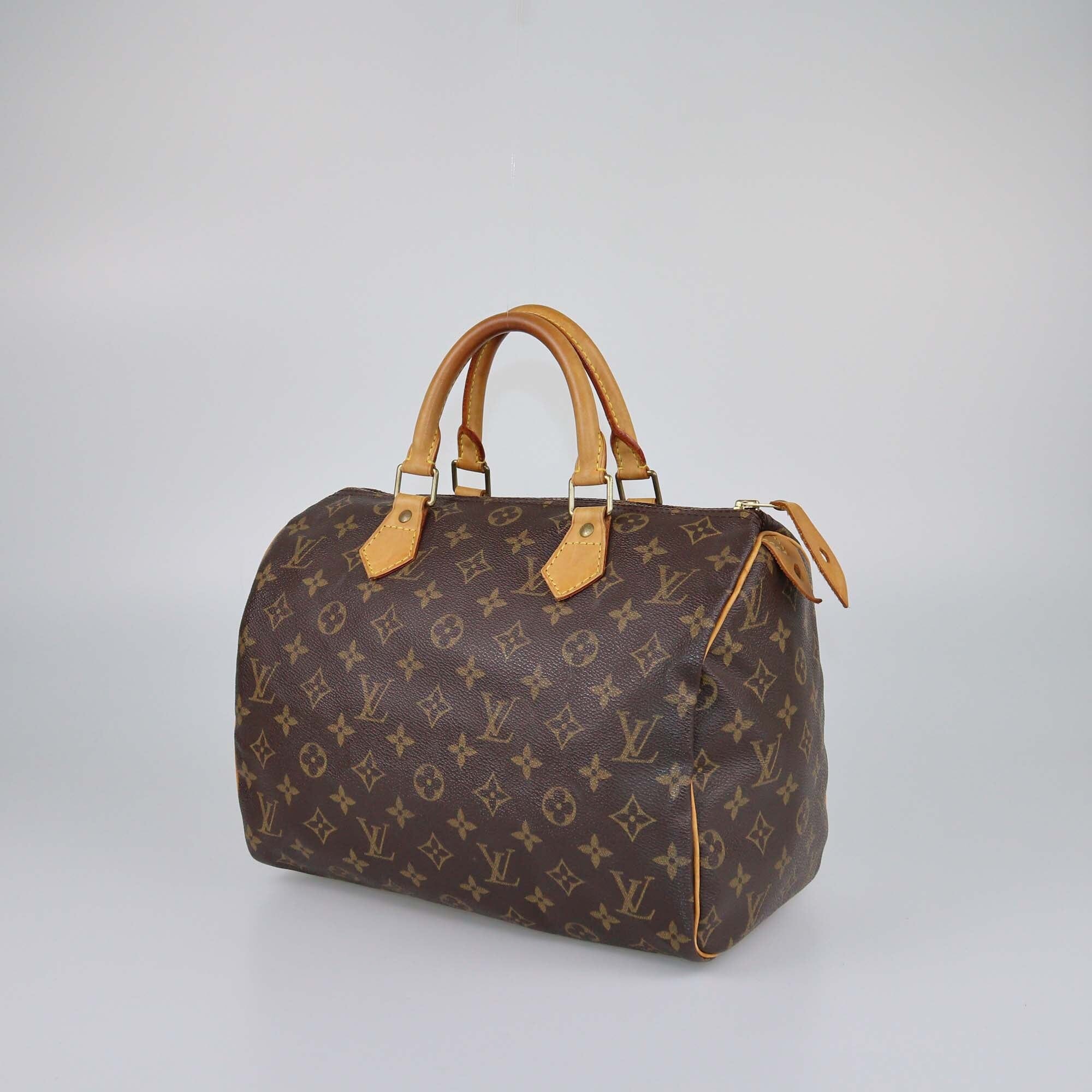 Louis Vuitton Monogram Speedy 30 Womens Louis Vuitton 