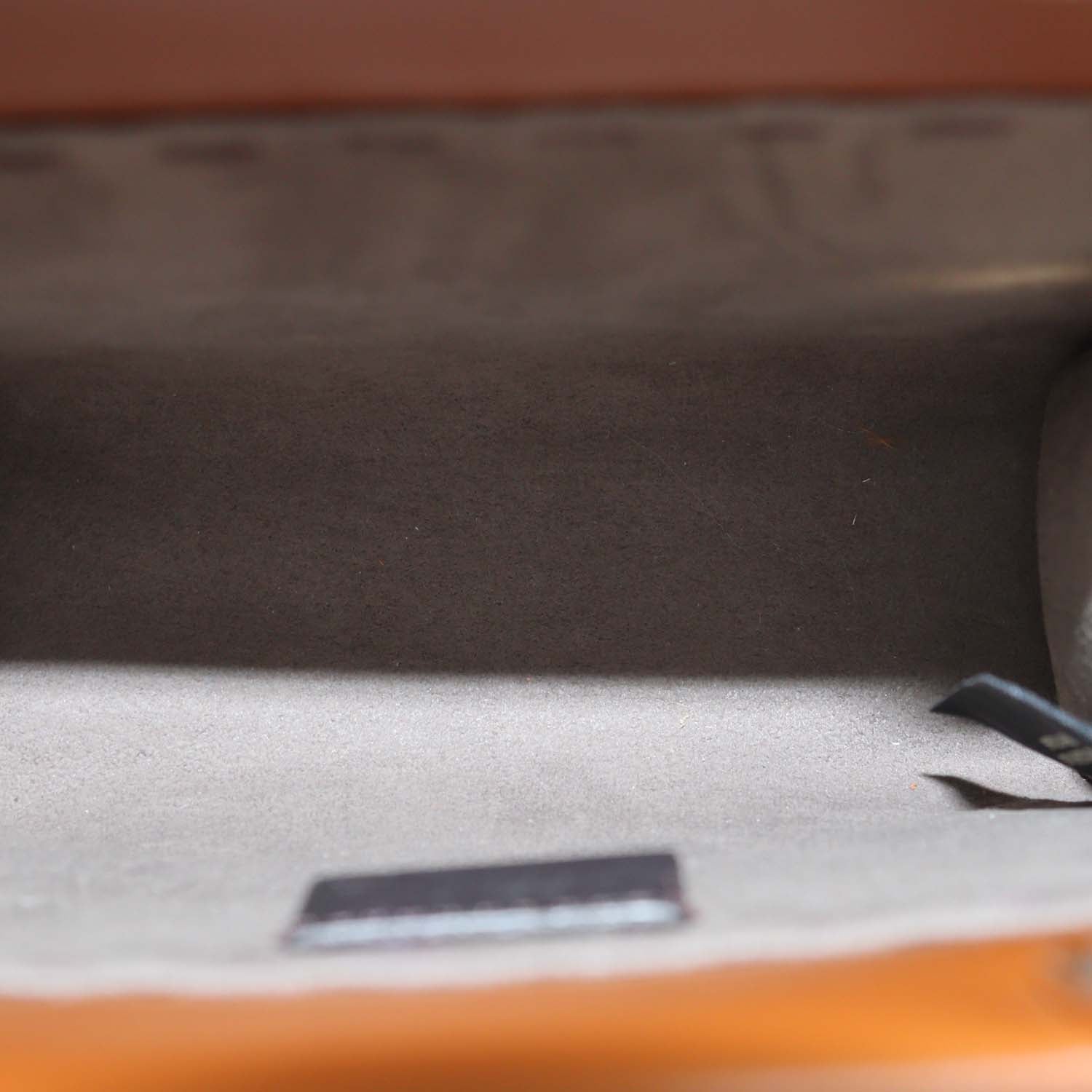Fendi Brown Leather Mini Sunshine Shopper Tote