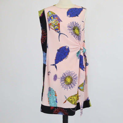 Emilio Pucci Archivio Multicolor Silk Printed Mini Dress