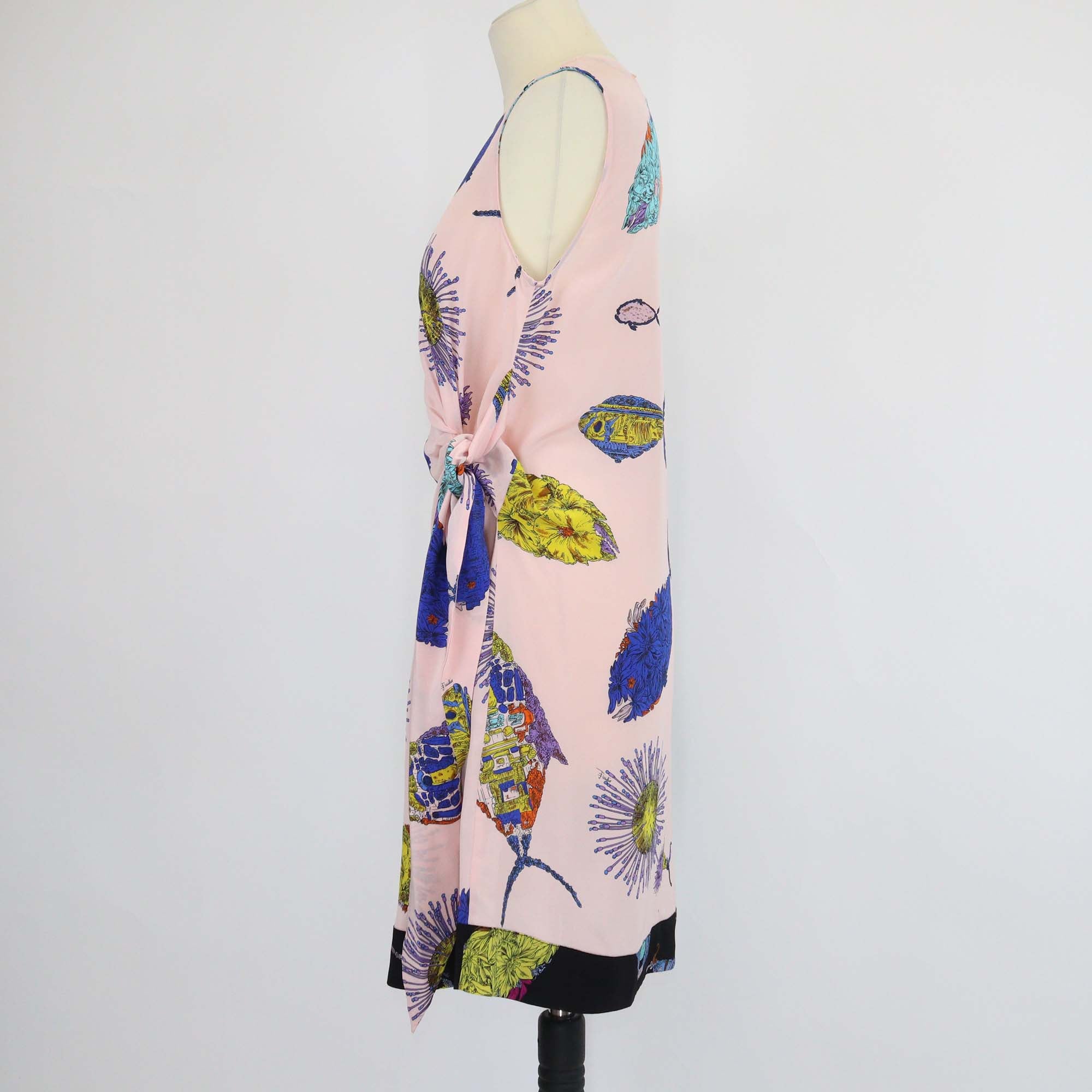 Emilio Pucci Archivio Multicolor Silk Printed Mini Dress