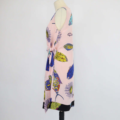 Emilio Pucci Archivio Multicolor Silk Printed Mini Dress
