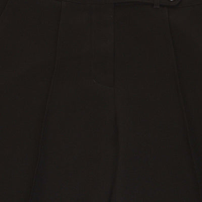 3.1 Phillip Lim Black Triacetate Wide Leg Trousers