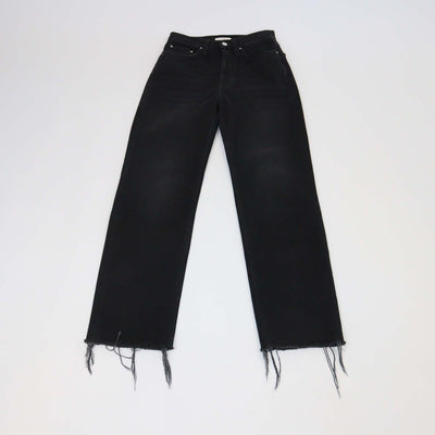 Toteme Black Denim Classic Cut Pants