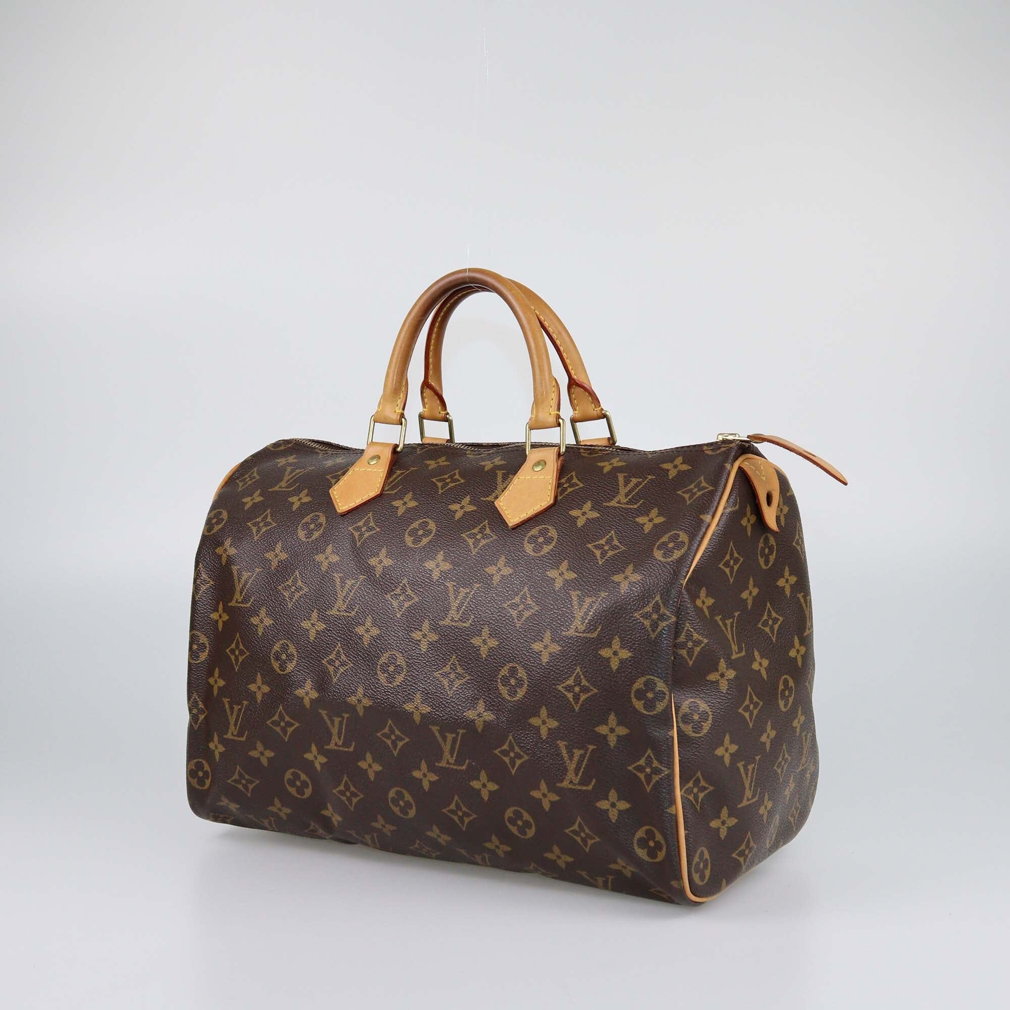 Louis Vuitton Monogram Speedy 35 Womens Louis Vuitton 