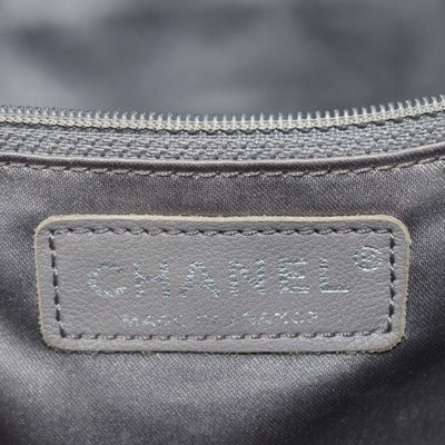 Chanel Grey Quilted Vinyl and Tweed Funny Patchwork Tote