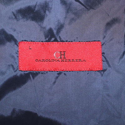 CH Carolina Herrera Navy Blue Quilted Puffer Jacket