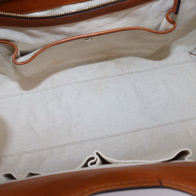 Gucci Tan Leather Stirrup Bag