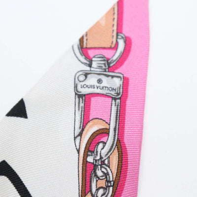 Louis Vuitton Multicolor Silk Ultimate Monogram BB Bandeau