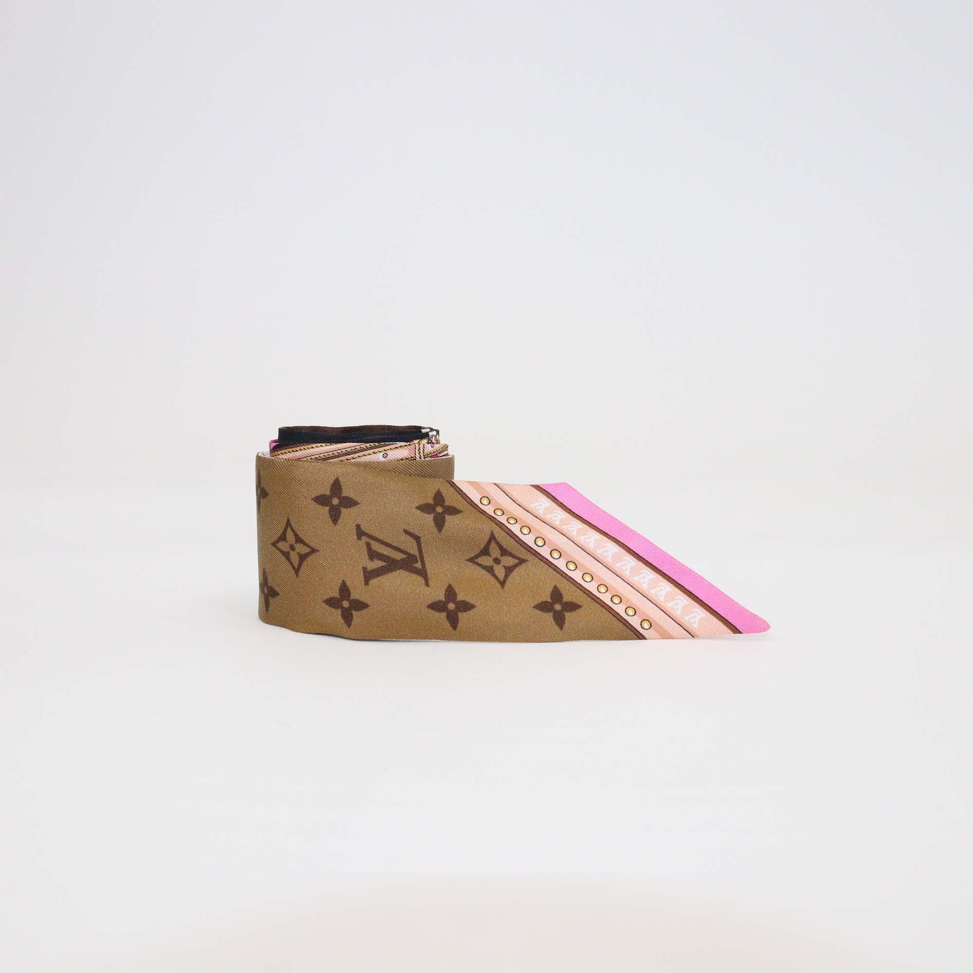 Louis Vuitton Multicolor Silk Ultimate Monogram BB Bandeau