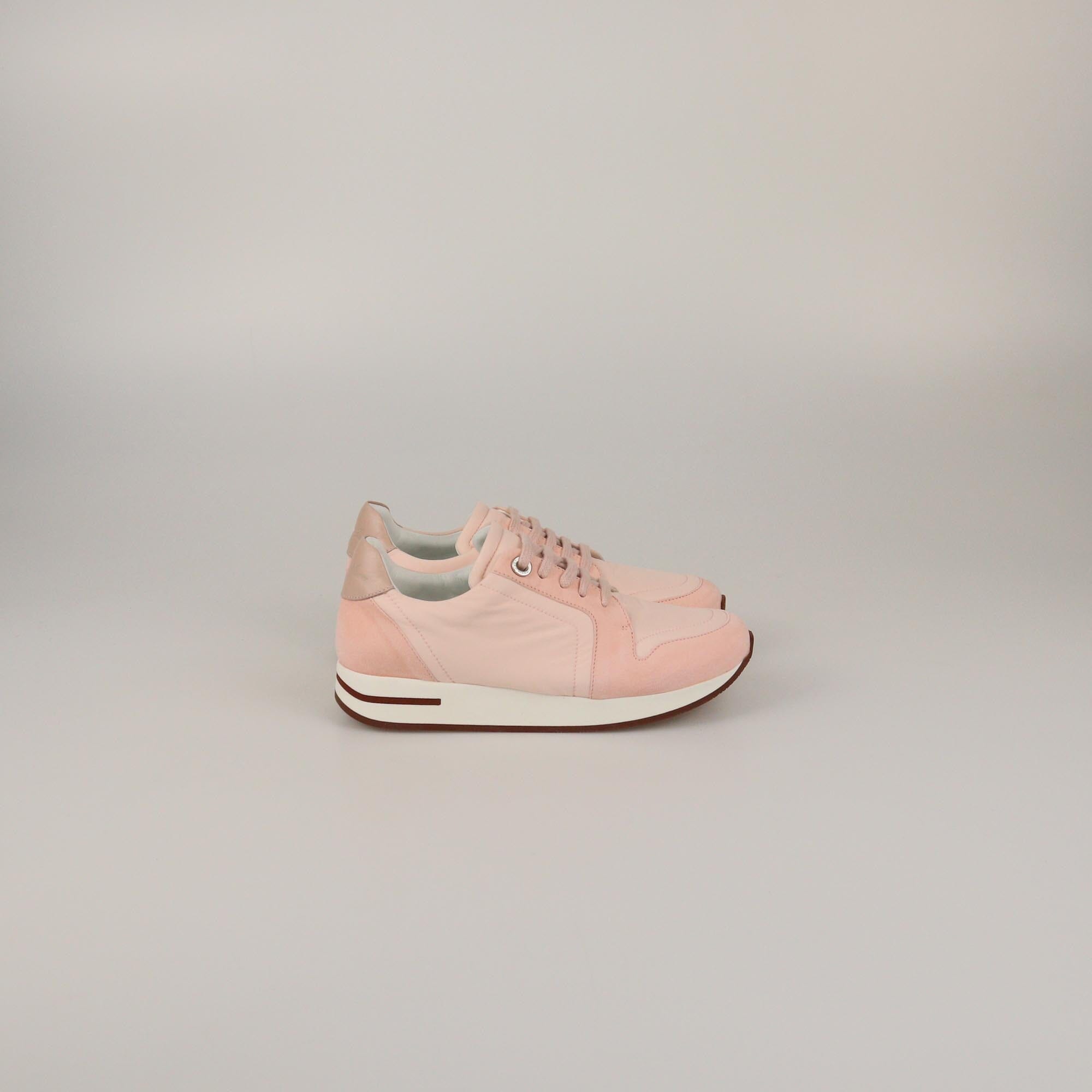 Loro Piana Pink Shell My Wind Kid's Sneakers Womens Loro Piana 