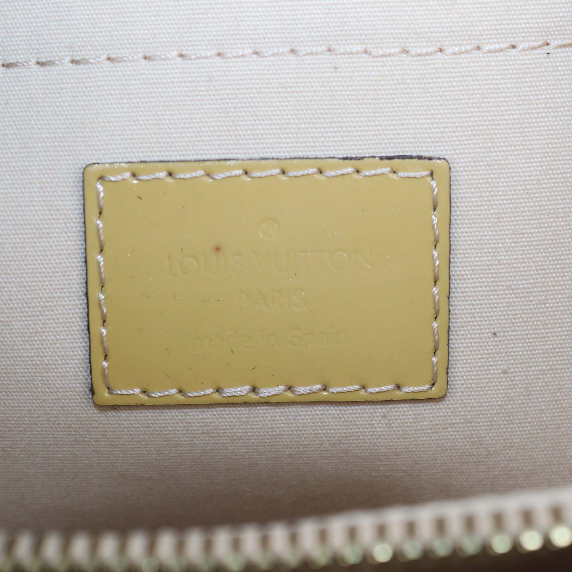 Louis Vuitton Dune Monogram Vernis Montaigne MM Bag