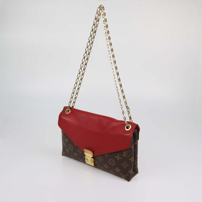 Louis Vuitton Cerise Monogram Canvas Pallas Chain Bag