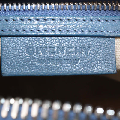 Givenchy Blue Leather Small Antigona Satchel