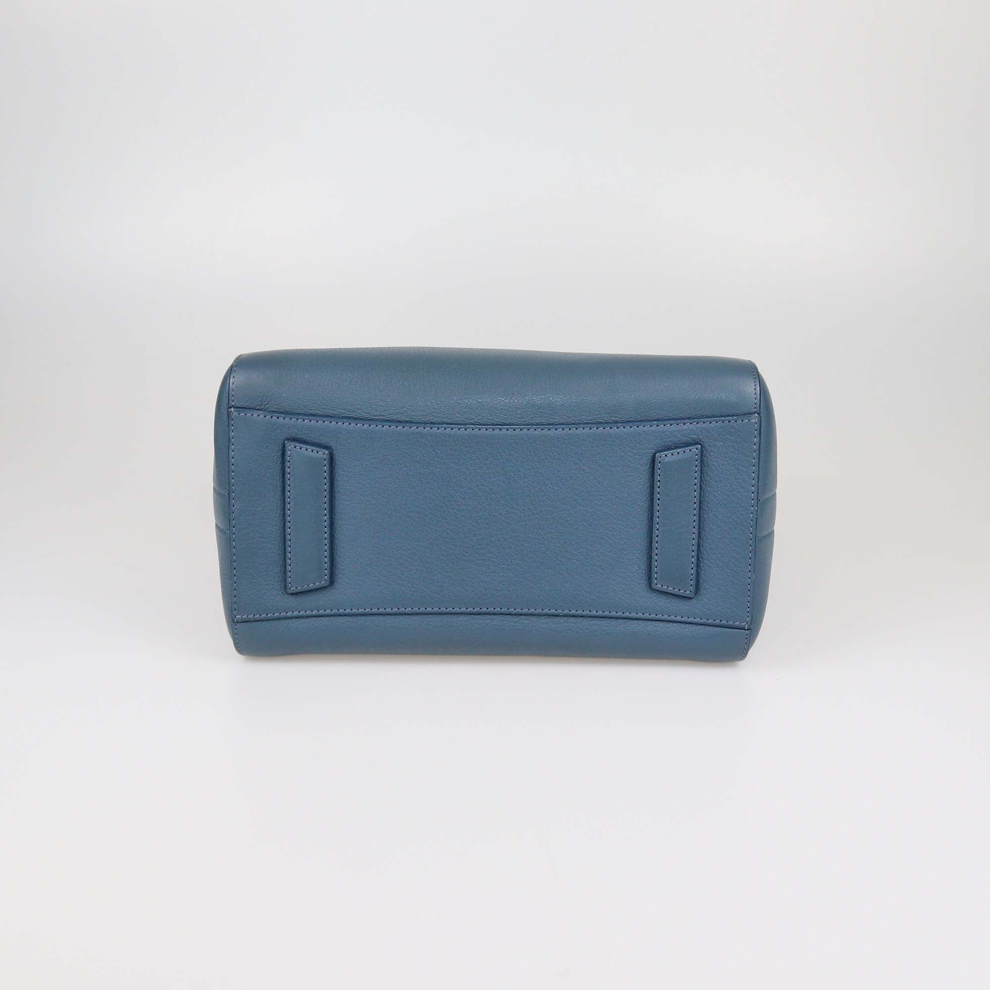 Givenchy Blue Leather Small Antigona Satchel